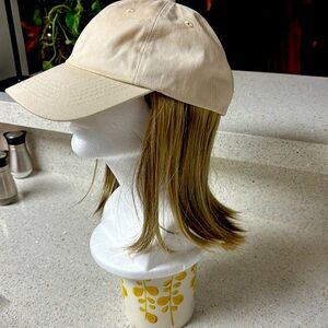 Hat with hair!!